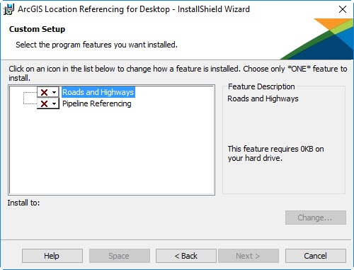 Installing Location Referencing Location Referencing For Desktop Installation Guide Arcgis Desktop