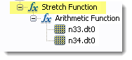 Stretch function affecting statistics calculated at the raster item level