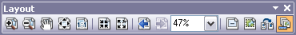 Layout toolbar