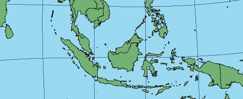 Illustration of the rectified skew orthomorphic projection