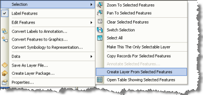 Operations you can apply to the selection set of a layer.