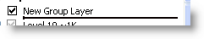 Insertion bar to position layers that are dragged into a group layer