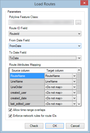 Select the from and to date fields