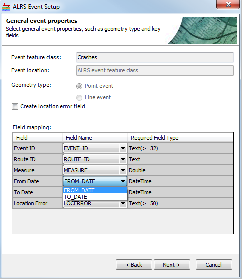 Field mapping