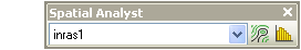 Spatial Analyst toolbar