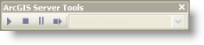 The ArcGIS Server toolbar
