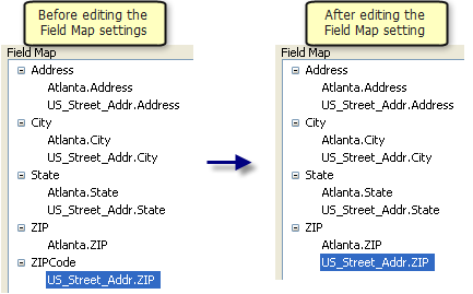 Editing the field map