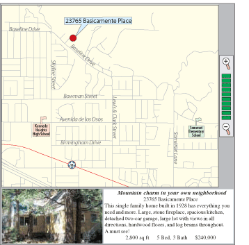 Geocoding example - realty