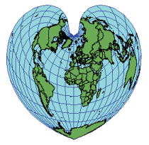 Illustration of Bonne projection