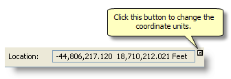 Setting coordinate units