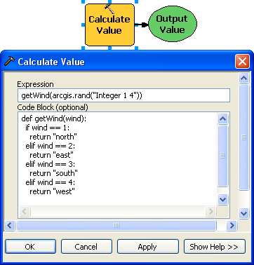 Defining functions in Code Block