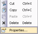 The Properties command