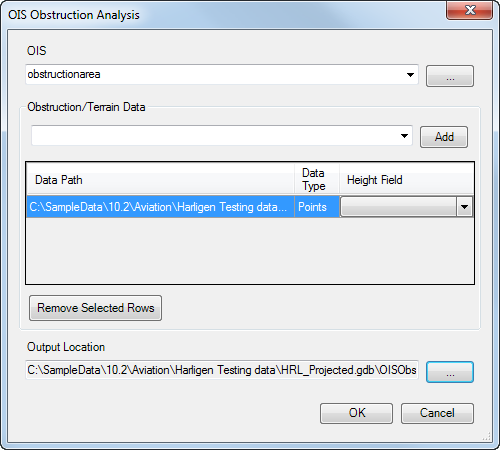 OIS Obstruction Analysis