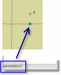 Pressing the 2 key with the Create Network Location tool