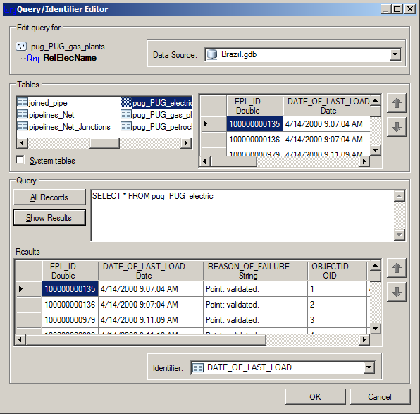 New Attribute _ RelElecName Tables