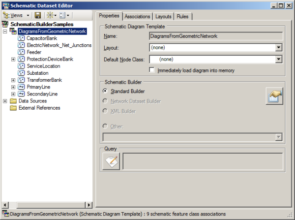 Schematic Feature Classes created after Import From Feature Layers