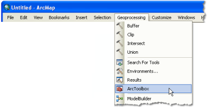 arcmap buffer tool