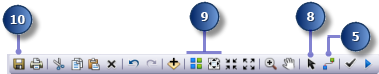 Model toolbar