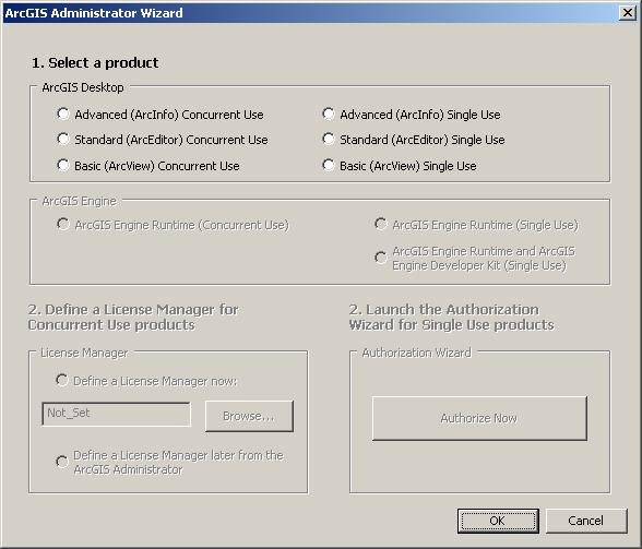 arcgis concurrent use license manager