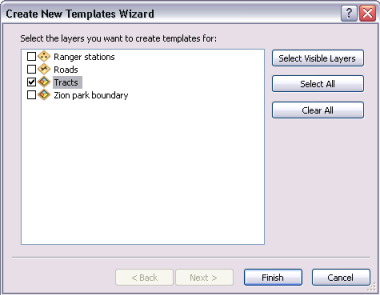 arcmap templates