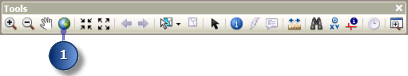 ArcMap tools toolbar.