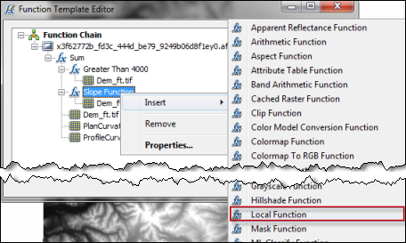 Add a Local Function on top of the Slope Function