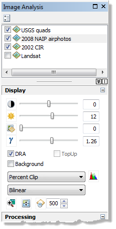 arcmap clip raster