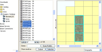 Raster catalog example