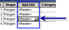 Preview button in Attribute table