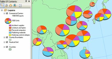 Example chart map