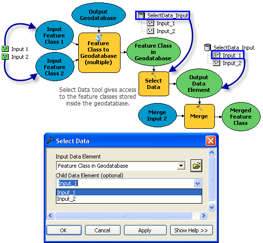 How to use Select Data tool