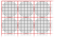 Cells that are included for analysis in the block are identified