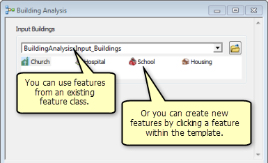 Feature Set control for interactively entering points