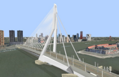 Screen capture for proposed bridge development