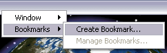 Create new bookmark