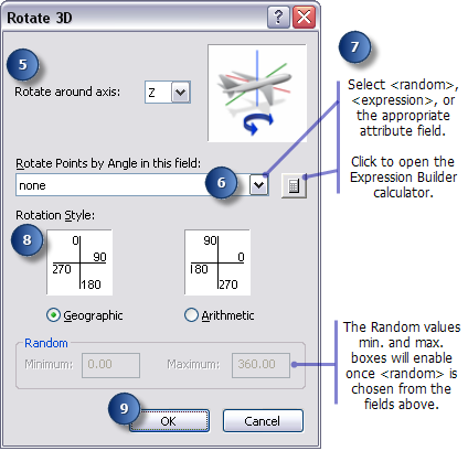 Rotate 3D in ArcScene