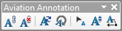 Aviation Annotation toolbar