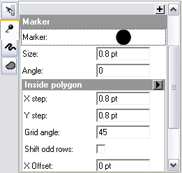 Marker symbol properties