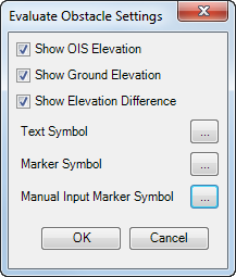 Evaluate Obstacle Settings