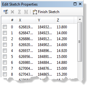 Edit Sketch Properties window