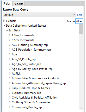 Data collection variables