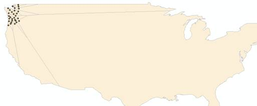 Territory Index with map layer