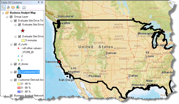 Study area map