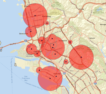 Data-driven rings output