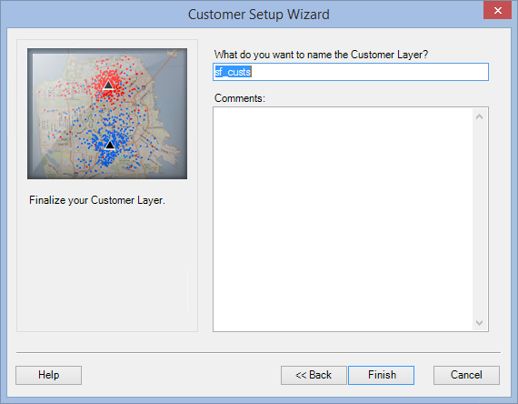 Customer Setup Wizard