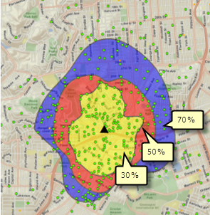 Customer Derived Areas using an assigned attribute