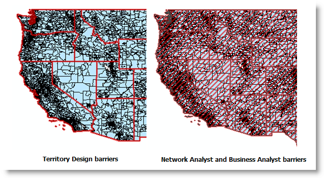 Territory Design and Business Analyst barriers