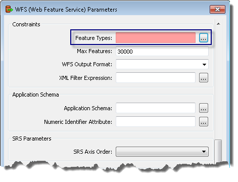 WFS parameters