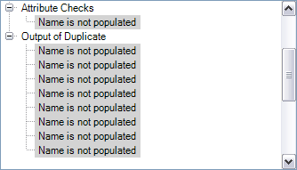Checks added after using the Duplicate Check Generator