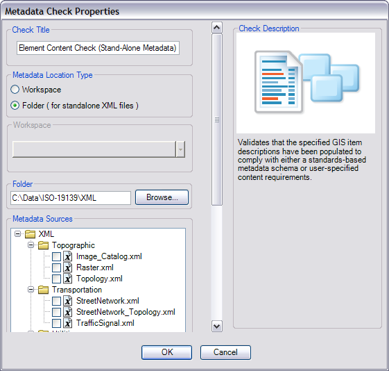 Missing metadata